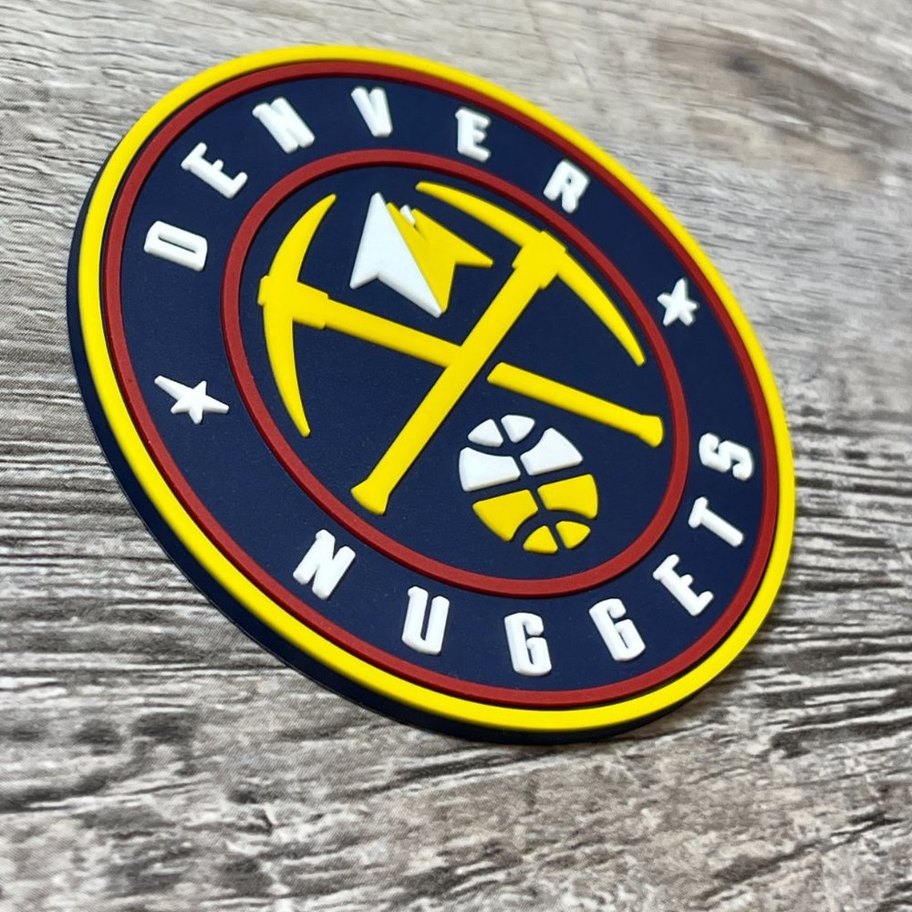Denver Nuggets 3D Snapback Trucker Hat- White/ Black